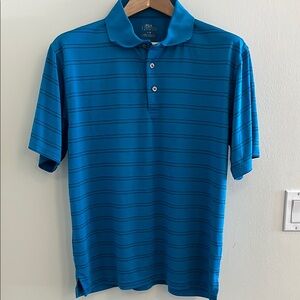 PGA Tour Men's Vibrant Blue Polo Golf Shirt